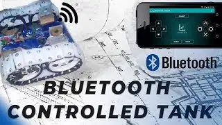 DIY Smartphone Controlled RC Car/Tank using Bluetooth | Arduino [Subtitles]