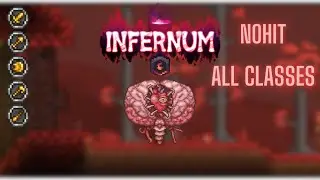 Terraria Calamity: Brain of Cthulhu Infernum Mode No Hit All Classes