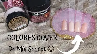 Acrílicos cover de Mía Secret