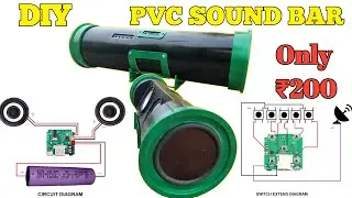 PVC SOUND BAR || DIY PVC SOUND BAR || KUMAR TECH || DIY TIPS || PVC PIPES
