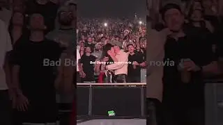 Bad Bunny y su novia 2023
