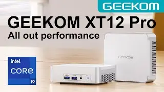 Introducing the GEEKOM XT12 Pro: Your Ultimate i9 Mini PC!