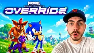 🔴LIVE - NEW Fortnite Override Season Countdown!