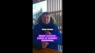 Влажная бумага не заменяет подмывание!