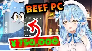 Lamy spent ¥750,000 on her new PC