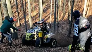 EXTREM Canam ATV 🔥 Hillclimb Training 💪🏼