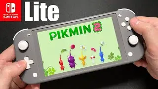 PIKMIN 2 on Nintendo Switch LITE Gameplay