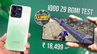 iQOO Z9 - BGMI Test with FPS Meter in 3.4 Update