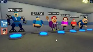 I BECOME EVERYONE in BARRY'S PRISON RUN! ALL MORPHS! FULL GAME (