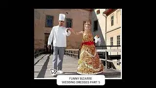 Funny Bizarre Wedding Dresses Part 5 short
