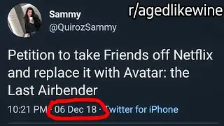 r/agedlikewine | AVATAR ON NETFLIX PREDICTED