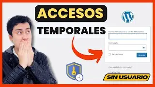 ✅ Como Crear Accesos Temporales en WordPress | Accede Sin Correo ni Contraseña