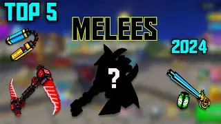 TOP 5 Melees 2024! - Best Melees in Pixel Gun 3D
