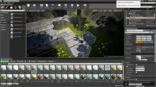 Testing out LAM with tessellation UE4.13.0