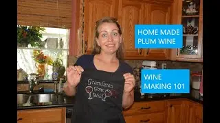 Homemade Plum Wine