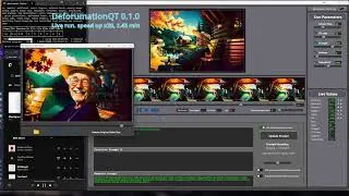 DeforumationQT v.0.1.0  Quickrun, installation and functions video.