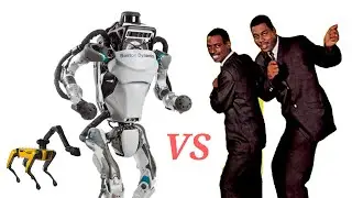 Boston Dynamics Robots Dancing vs Original Artists // Do You Love Me Original Song by The Contours
