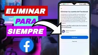 Como ELIMINAR cuenta de Facebook PARA SIEMPRE