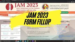 JAM 2023 form fillup important informations | obc ncl certificate for jam 2023| 