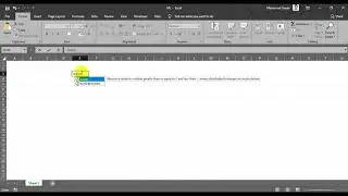 Hide or display horizontal and vertical scroll bars in an Excel workbook | Excel Tutorials