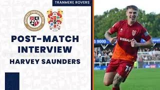 Post-Match | Harvey Saunders after scoring winner at Bromley