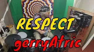 ARETHA FRANKLIN 'RESPECT' DRUM COVER BY GERRY ATRIC MILLENIUM MPS 850 ELECTRONIC DRUM KIT