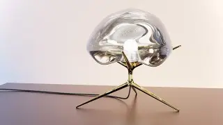 Tom Dixon Lamp Reimagined with Fusion 360 and KeyShot