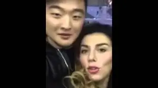 MBAND и Анна Седокова в Periscope