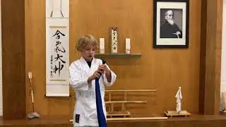 How to tie your aikido belt 3