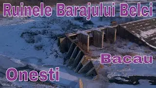 Ruinele Barajului Belci/Onesti/Bacau.Iulie/1991 a provocat 25 de victime si 250 de case distruse.