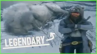 Hunting The LEGENDARY WHITE BISON In Red Dead Redemption 2