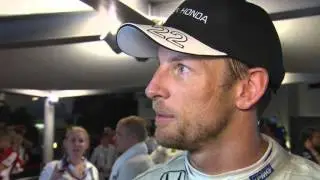 2015 Abu Dhabi - Post-Race: Jenson Button