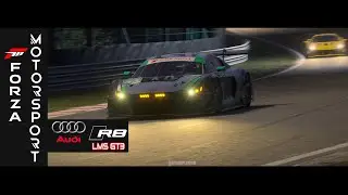 Conquer the Track with the Audi R8 LMS GT3 at #SuzukaCircuit in Forza Motorsport