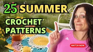 ☀️ FREE SUMMER CROCHET PATTERNS!