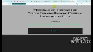 @TechnicalsTube 09 - How To Create SITEMAP Post for YouTube Tech Video & Blogging Website 🚀📄