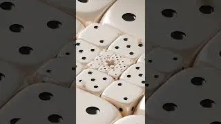 Dice Dropping Animation 4 | Looping Drop