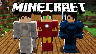 3 Idiots Are Superheroes in Minecraft