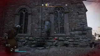 How to get inside Saint Albanes Abbey Barred Door