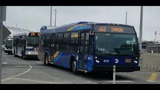New York City Buses @ St. George Ferry | Another Transit Video