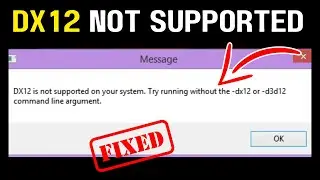 Fix “DX12 Not Supported on Your System” Error [SOLVED]