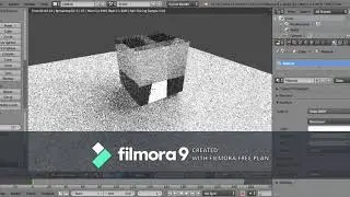 HOW TO MAKE A GLASS CUBE IN BLENDER 2.79B. new version with song