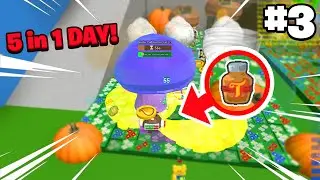 My 5 Mythic Puffshrooms in a day RECORD in Bee Swarm Simulator!