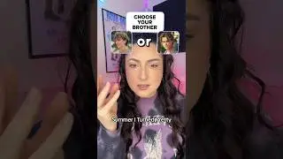 Choose Your Brother Filter (I’m embarrassed by how many I didn’t know 😭)