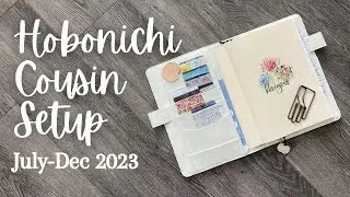 HOBONICHI COUSIN AVEC SETUP // July - Dec 2023
