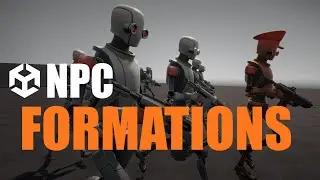 AI Groups And Formations in Unity C# - Game AI Mastery Part 2