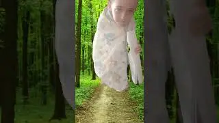 гном в лесу 😨