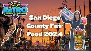 San Diego County Fair Food 2024! Mouth watering new foods for 2024!