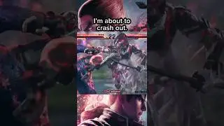 Tickled his nose 🤦🏾 #tekken8 #tekken #tekken7 #gaming #kazuyamishima