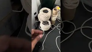 Macrame cord for piping #sewing ng