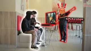 Warzone spielen in Burger King!